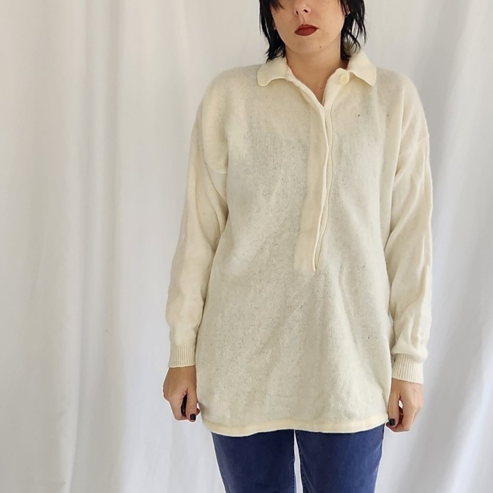 90s Casual Corner Lambswool‎ and Angora Sweater